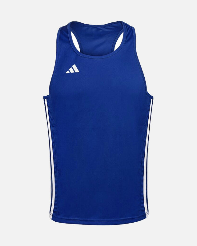 Adidas Boksshirt Punch Line - Blau/Weiß