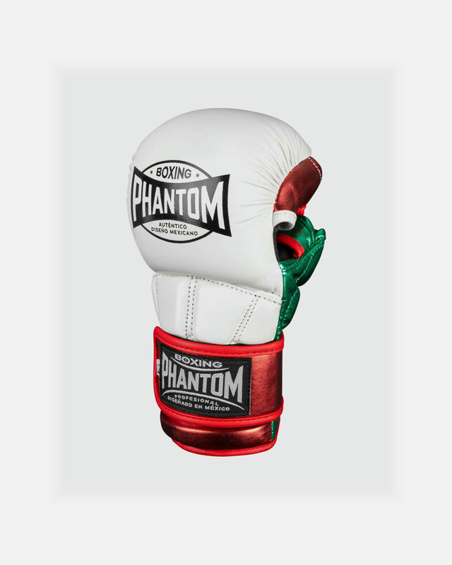 Phantom Athletics MMA Handschoenen Mexico - Wit/Groen/Rood