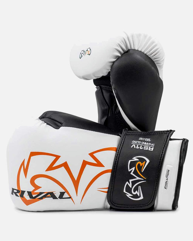 Guantoni da boxe Rival Evolution RS11V Sparring – Bianco