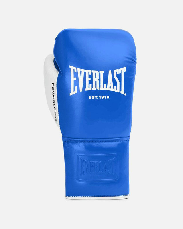 Guantoni da boxe Everlast Powerlock OG Pro – Blu/Bianco