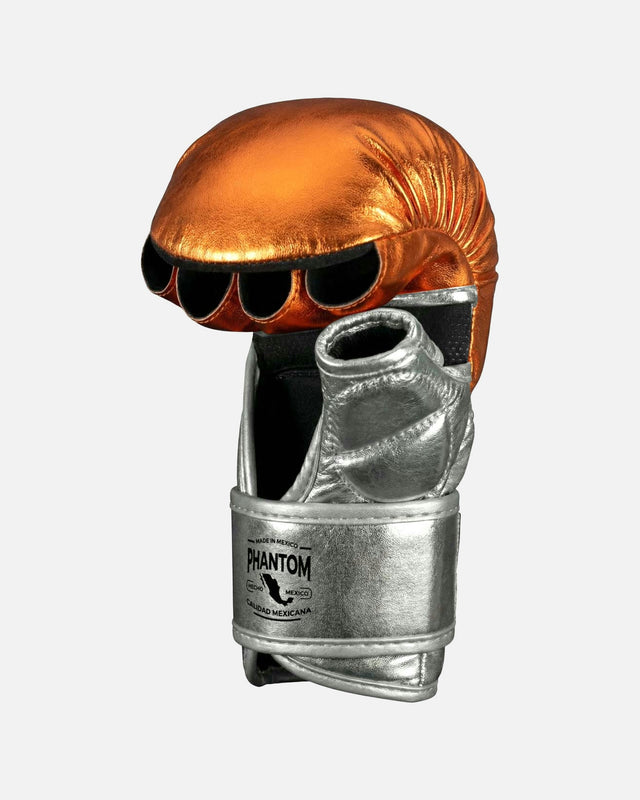 Gants de MMA Phantom Athletics Mexico – Orange/Argent
