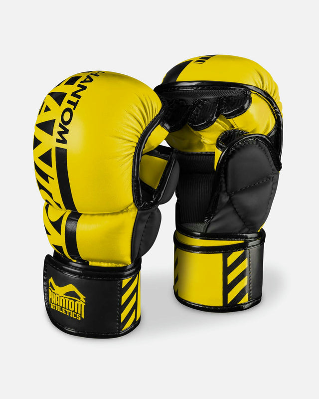 Phantom Athletics MMA Gloves APEX – Neon Yellow