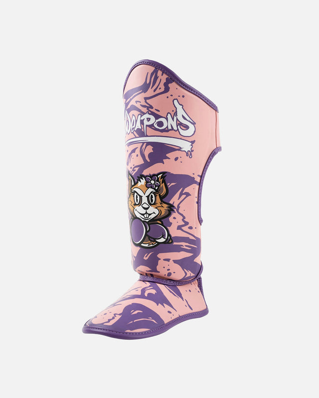 8 WEAPONS Shin guards Jenny – Pink
