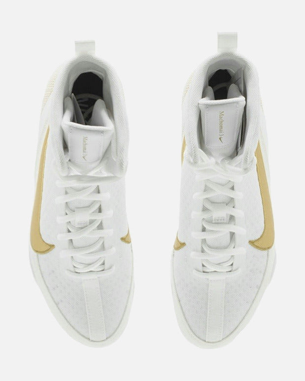 Botas de boxeo Nike Machomai 3 – Blanco/Oro
