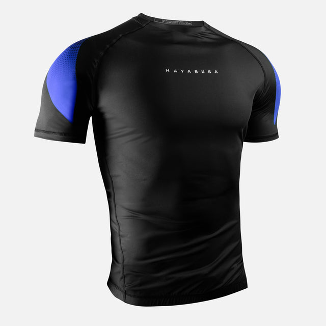 Rashguard Hayabusa Pro Ranked Manga Corta – Azul