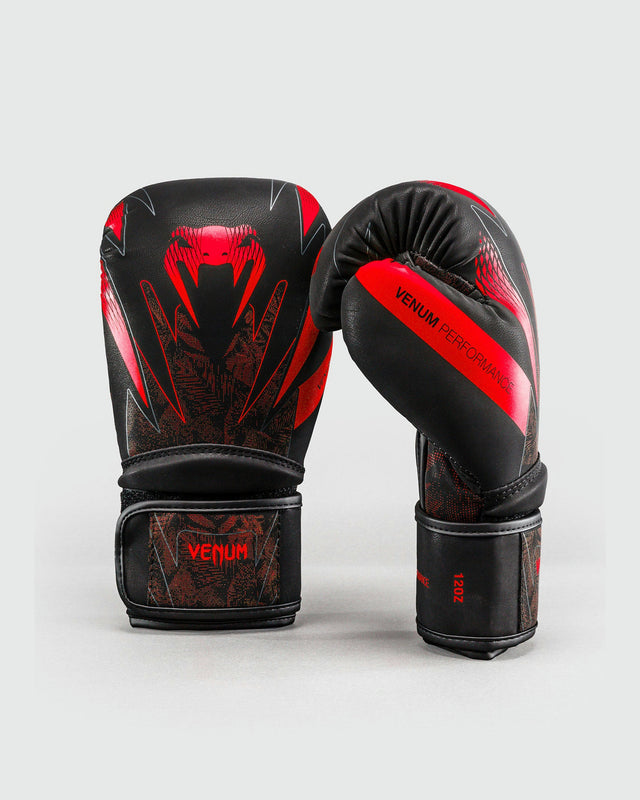 Guantoni da boxe Venum Impact Amazonia Reborn – Nero/Rosso