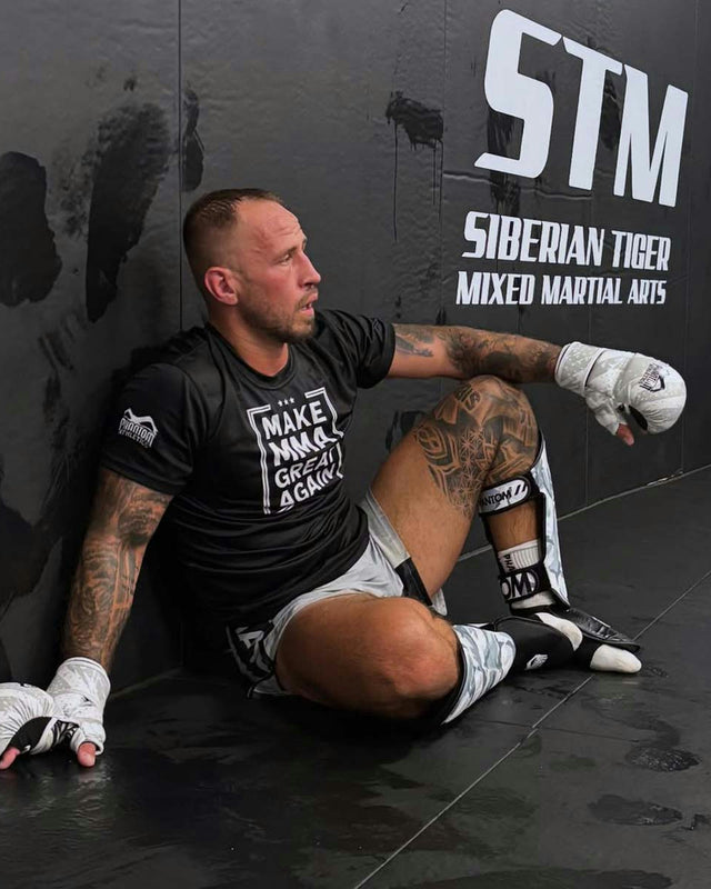 T-shirt da allenamento Phantom Athletics Trainingsshirt EVO Make MMA Great Again – Nero