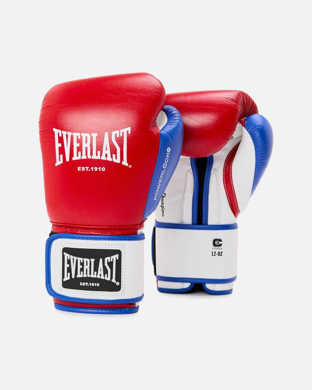 Everlast Powerlock OG Boxing Gloves - Red/White