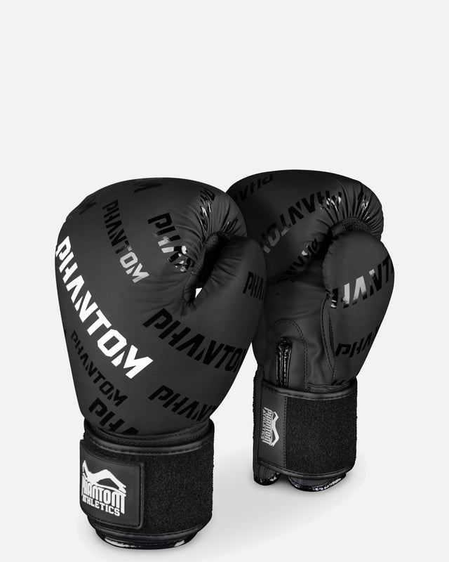 Gants de boxe Phantom Athletics Velcro – Noir/Blanc