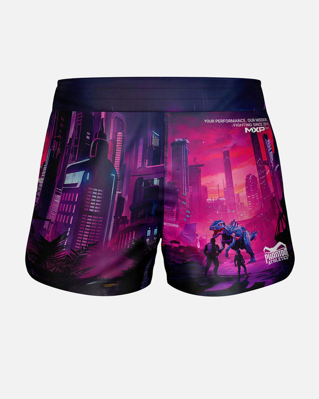 Shorts de MMA Phantom Athletics FUSION-R – Violet/Bleu