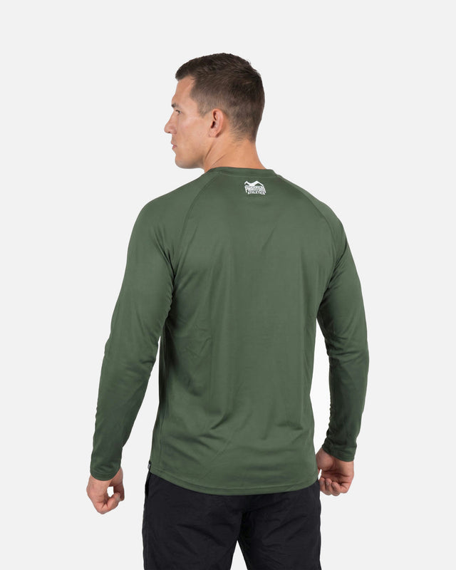 T-shirt d'entraînement Phantom Athletics Tactic Manches longues – Vert
