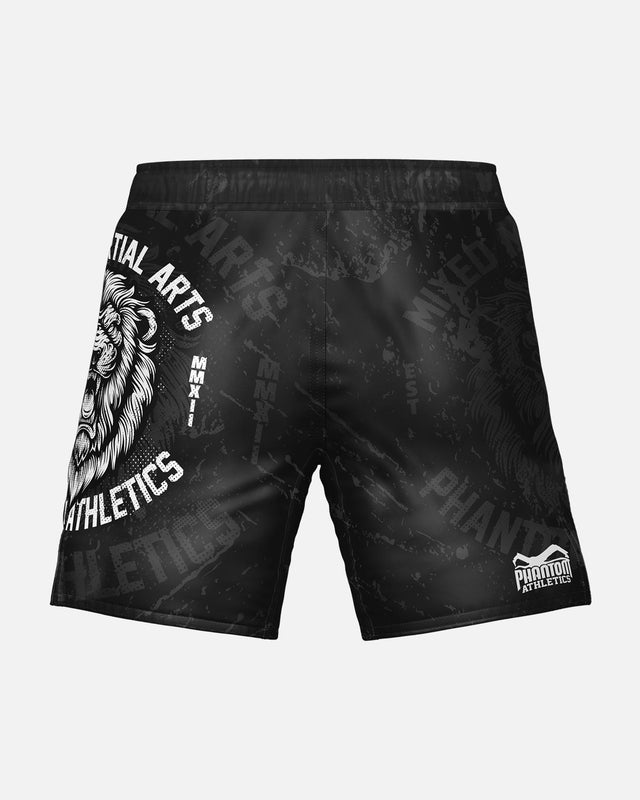 Shorts de MMA Phantom Athletics EVO Lionheart – Noir/Rouge
