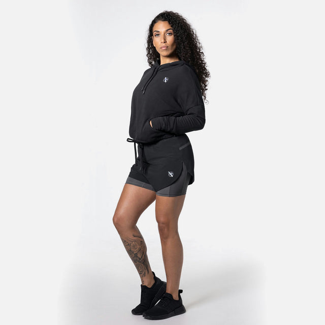 Hayabusa Hoodie Cozy Fleece Damen – Schwarz
