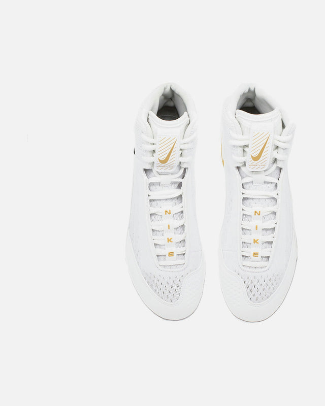 Nike Worstelschoenen Inflict 4 - Wit/Goud
