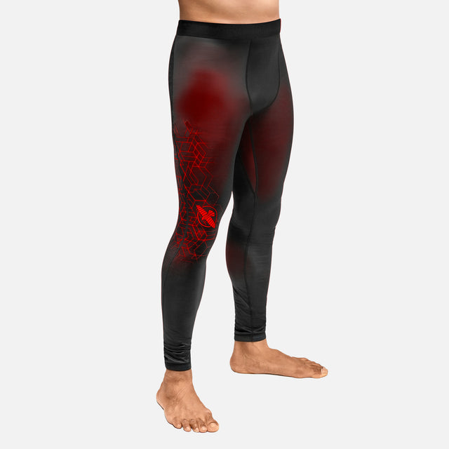 Hayabusa Kompressionsshorts Geo – Rot