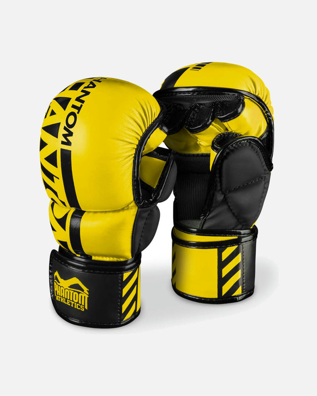 Gants de MMA Phantom Athletics APEX – Jaune Néon