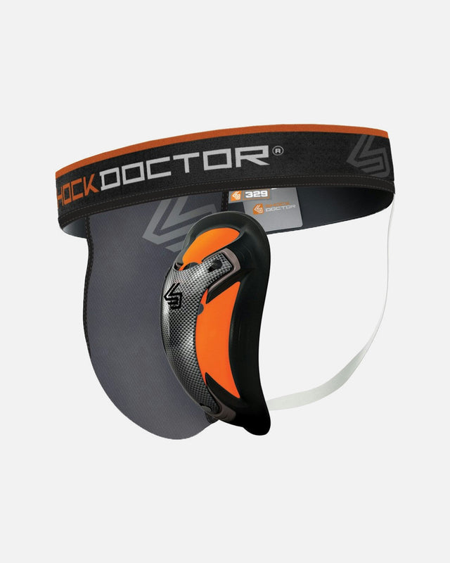 Conchiglia Shock Doctor Ultra Pro – Nero/Arancione