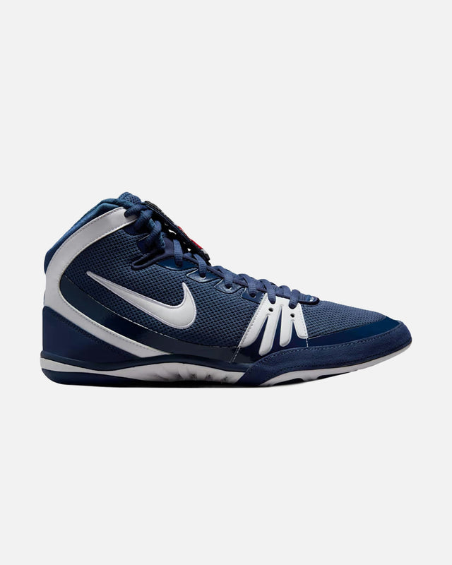 Chaussures de lutte Nike Freek – Bleu/Blanc