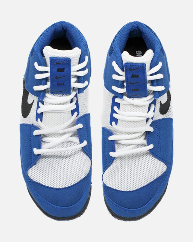 Chaussures de lutte Nike Fury – Bleu