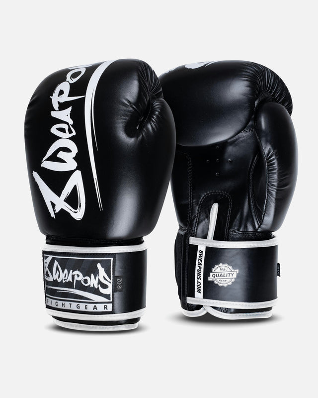 Guantes de boxeo 8 WEAPONS Unlimited 2.0 – Negro/Blanco