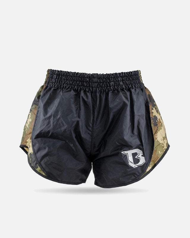Shorts de Muay Thai Booster Retro Hybrid – Vert