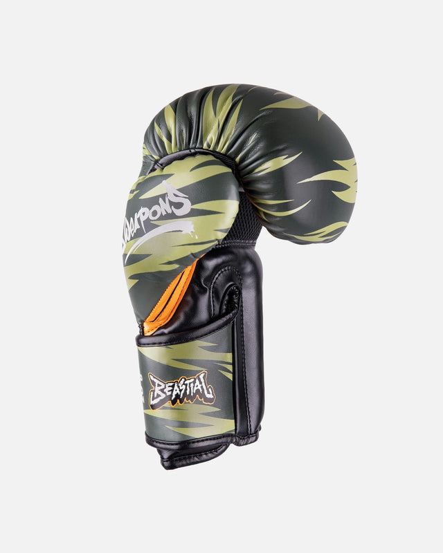 Guantes de boxeo 8 WEAPONS Beastial Viper – Caqui