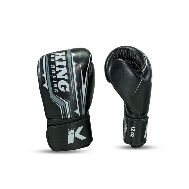 Guantoni da boxe King Pro Boxing BG Spartan – Nero/Grigio
