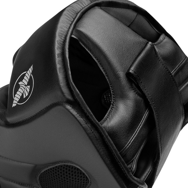 Casco da boxe Hayabusa T3 con protezione zigomi – Nero