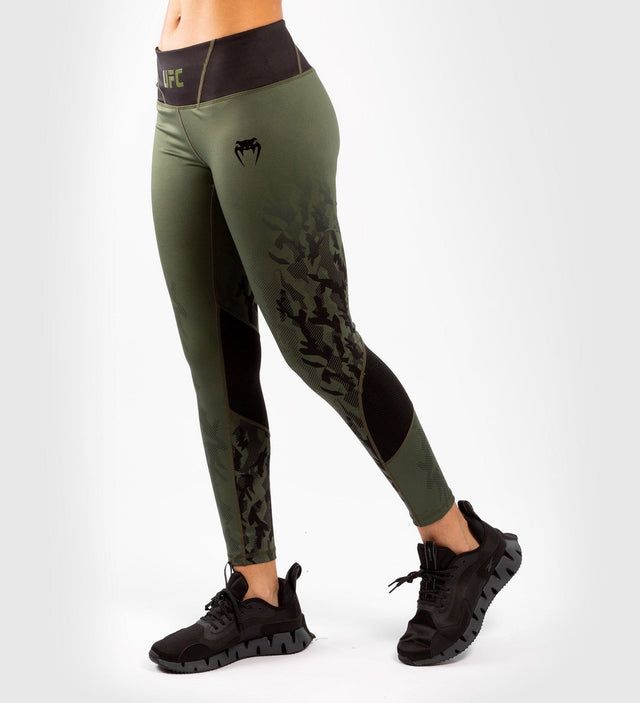 Leggings Venum Performance UFC – Verde Kaki