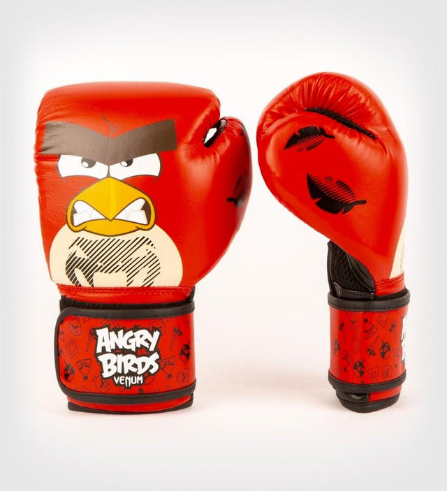 Gants de boxe Venum Angry Birds enfant – Rouge/Noir – Gants de boxe