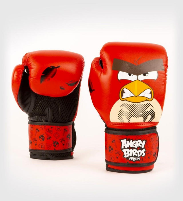 Gants de boxe Venum Angry Birds enfant – Rouge/Noir – Gants de boxe