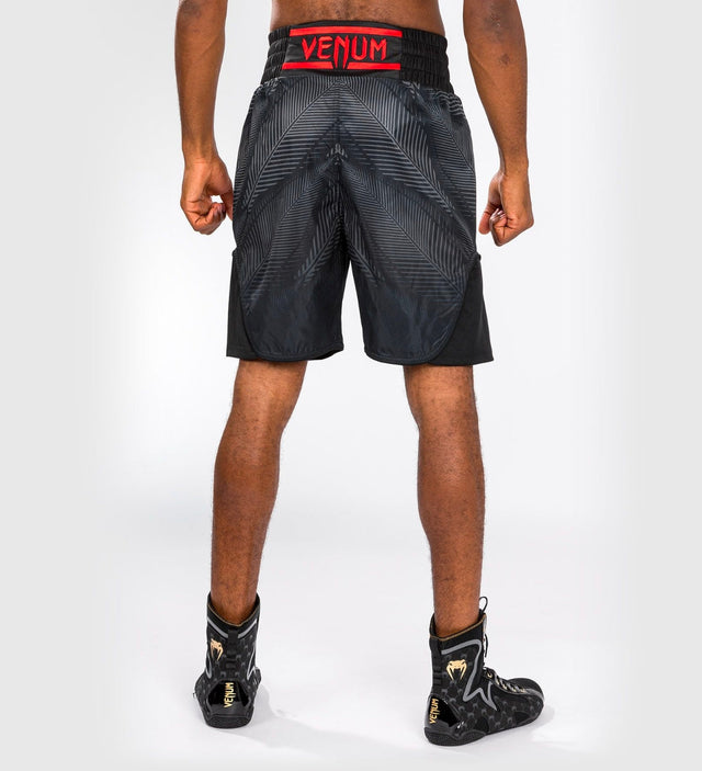 Pantaloncini Muay Thai Venum Phantom – Nero/Grigio/Rosso