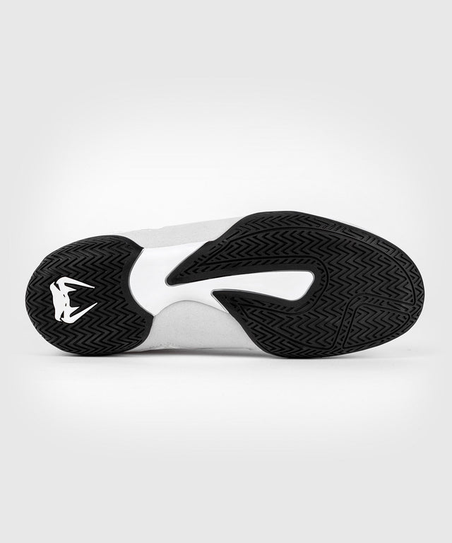 Chaussures de boxe Venum Contender – Blanc/Gris – Chaussures de boxe