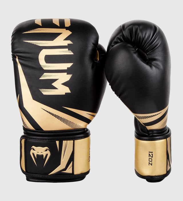 Guantoni da boxe Venum Challenger 3.0 – Nero/Oro