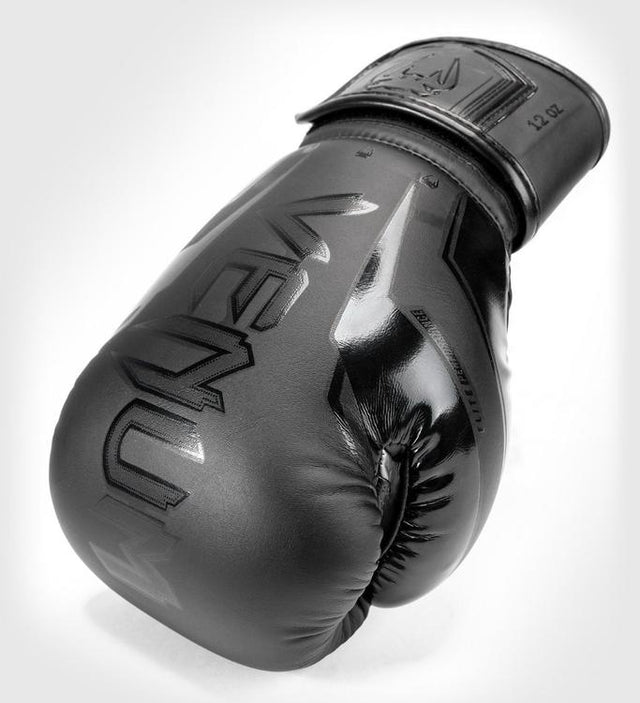 Gants de boxe Venum Elite Evo – Noir/Noir – Gants de boxe
