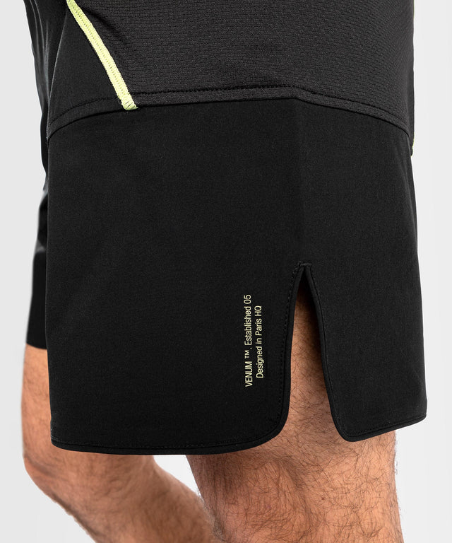 Shorts de MMA Venum Fusion 2.0 – Noir/Jaune