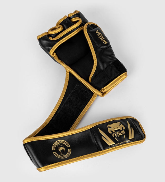 Gants de MMA Venum Challenger – Noir/Or – Gants de MMA