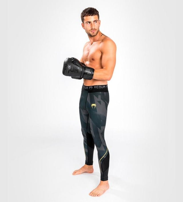 Venum Spats Razor - Schwarz/Gold - Spats
