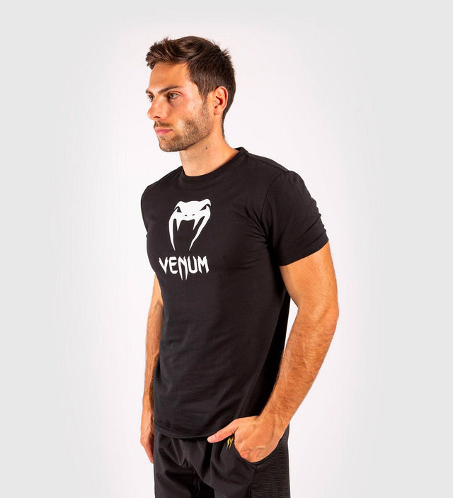 Venum T-Shirt Classic – Schwarz/Weiß – T-Shirt