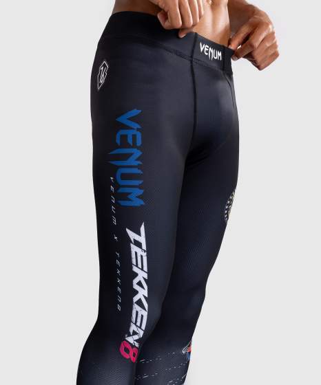 Venum x TEKKEN 8 Spats - Paul Phoenix - Noir/Bleu