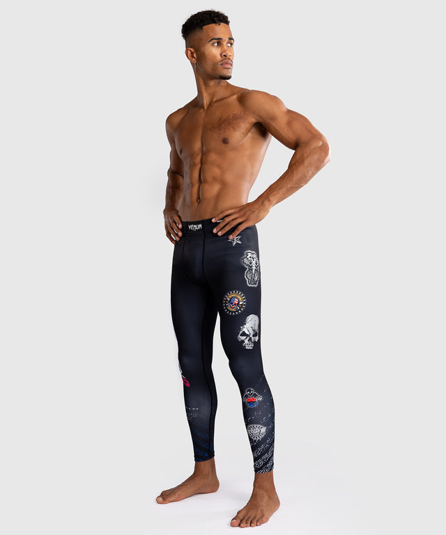 Venum x TEKKEN 8 Spats - Paul Phoenix - Noir/Bleu