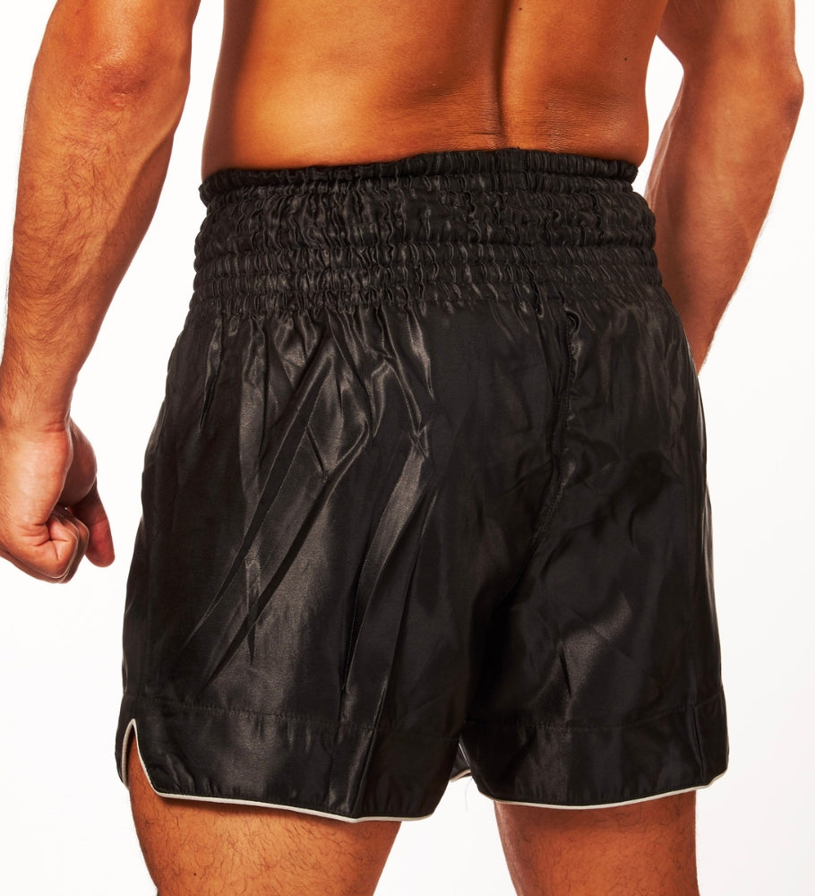 Shorts de Muay Thaï Leone Basic - Noir