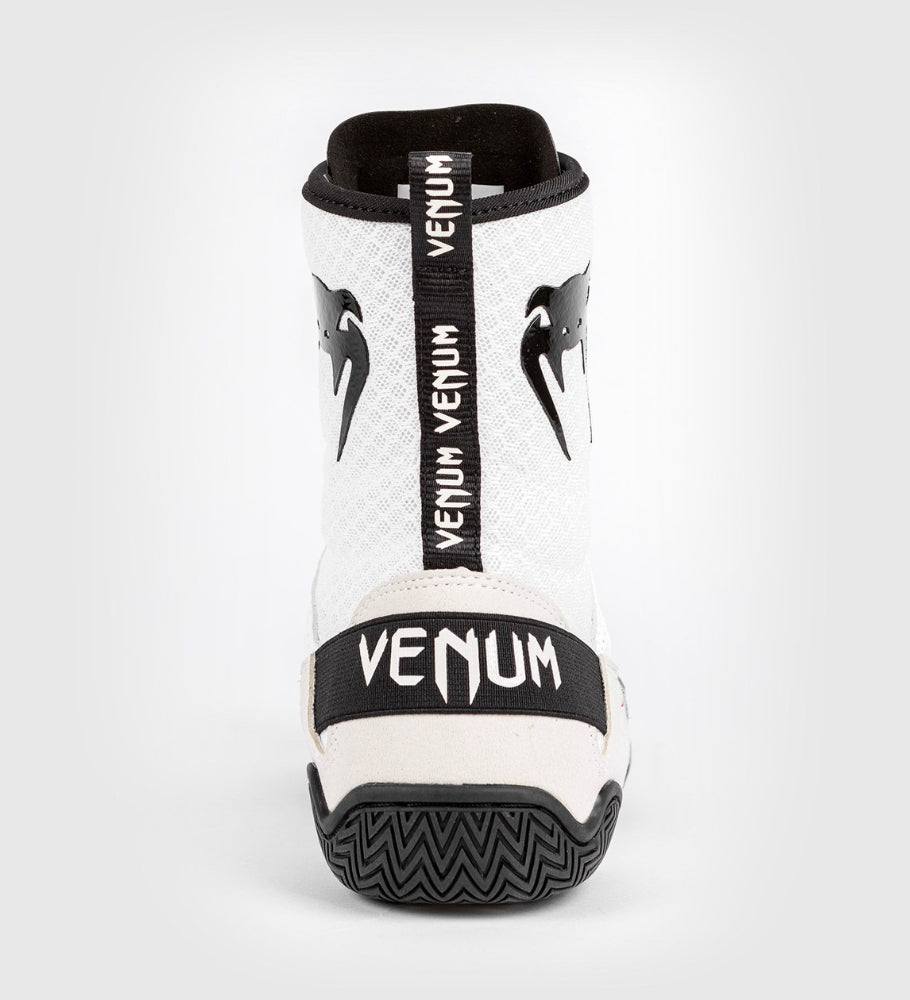 Chaussures de boxe Venum Elite – Blanc/Noir