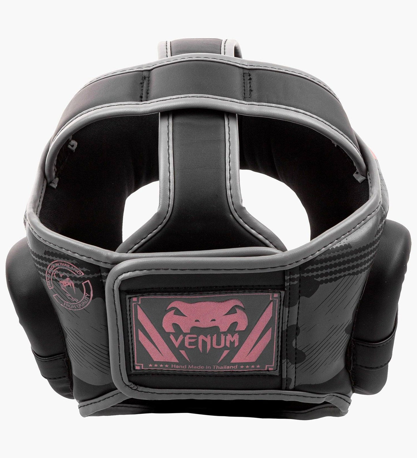 Casque de boxe Venum Elite - Dark Camo/Rose