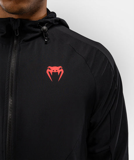 Casaco Venum x Roger Gracie Signature – Preto/Vermelho