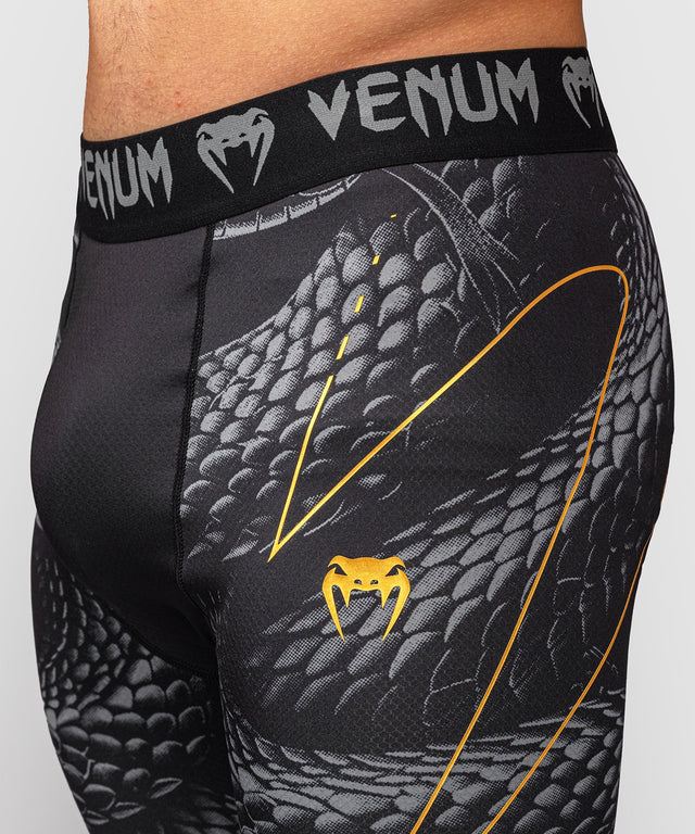 Venum Kompressionsshorts Matupa – Schwarz/Grau/Gold
