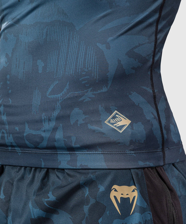 Rashguard Venum Fushiguro Manches Courtes – Bleu