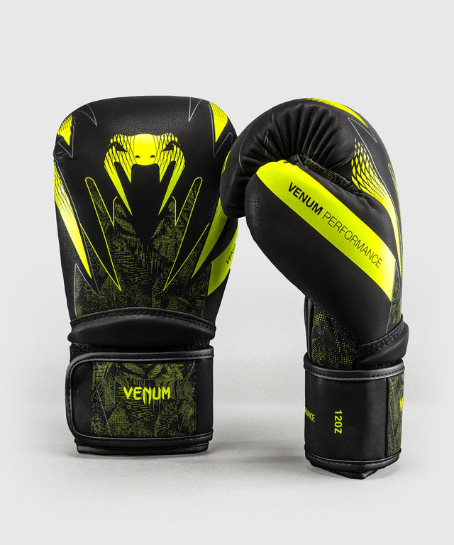 Luvas de boxe Venum Impact Amazonia Reborn – Preto/Verde