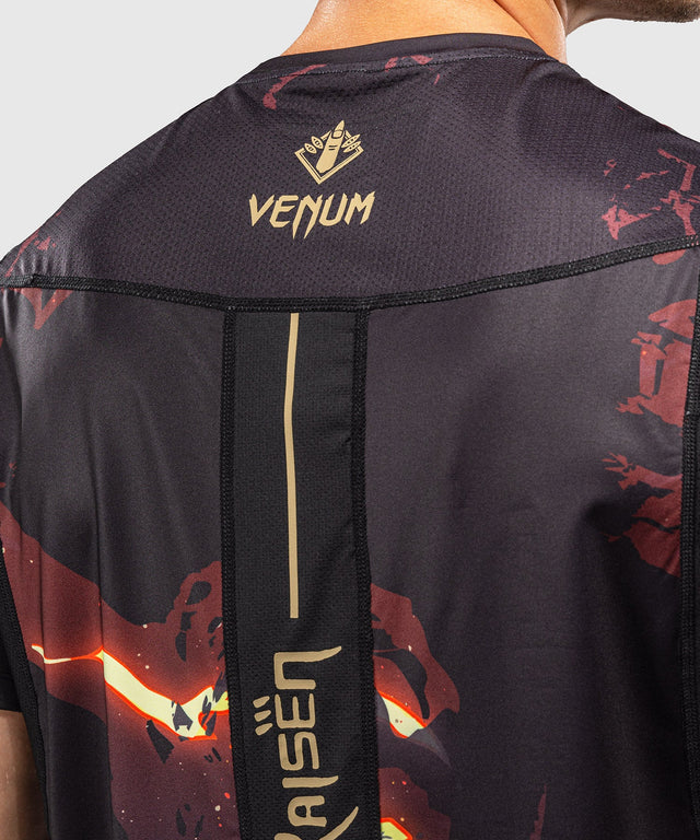 T-shirt Venum x Jujutsu Kaisen Sukuna – Nero/Beige chiaro