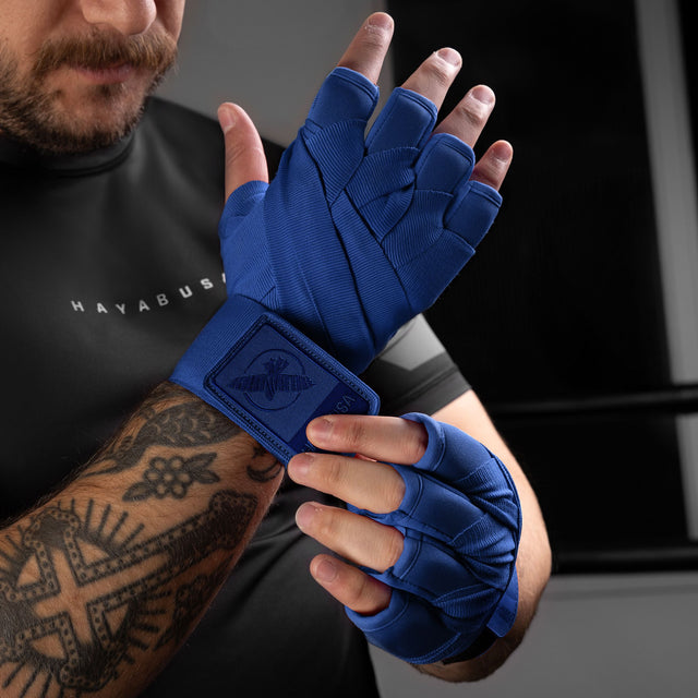 Hayabusa Handwraps Knuckle Guard – Blau